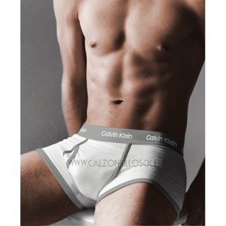 Boxer Calvin Klein Hombre 365 Gris Blanco