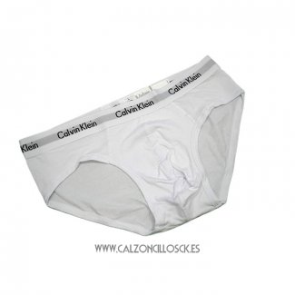 Slips Calvin Klein Hombre 365 Blanco2