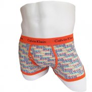 Boxer Calvin Klein Hombre 365 Prints Colors Naranja01