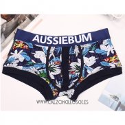 Boxer Aussiebum Hombre Colorful Blanco Azul