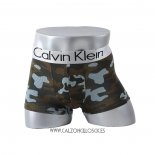 Boxer Calvin Klein Hombre Camuflaje Verde