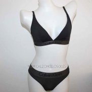 Conjunto Sujetador y Slip Calvin Klein Mujer Negro