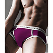 Slips Calvin Klein Hombre 365 Blanco Violeta