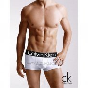 boxer calvin klein hombre steel negro blanco