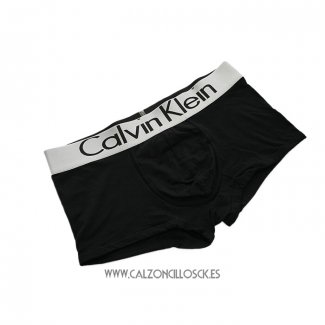 Boxer Calvin Klein Hombre Steel Blateado Negro5