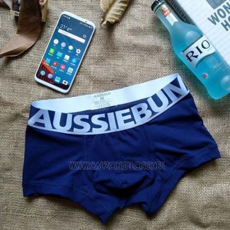 Boxer Aussiebum Hombre Azul Oscuro