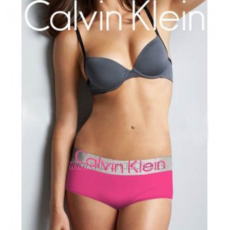 Boxer Calvin Klein Mujer Steel Blateado Rosa