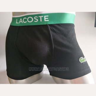 Boxer Lacoste Hombre Verde Negro