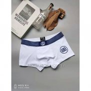 Boxer Balenciaga Hombre Blanco Azul