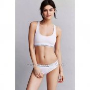 Conjunto Sujetador y Slip Calvin Klein Mujer Blanco