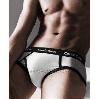 Slips Calvin Klein Hombre 365 Negro Blanco